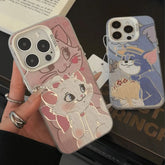 Tom & Mary Cat Couple iPhone Case